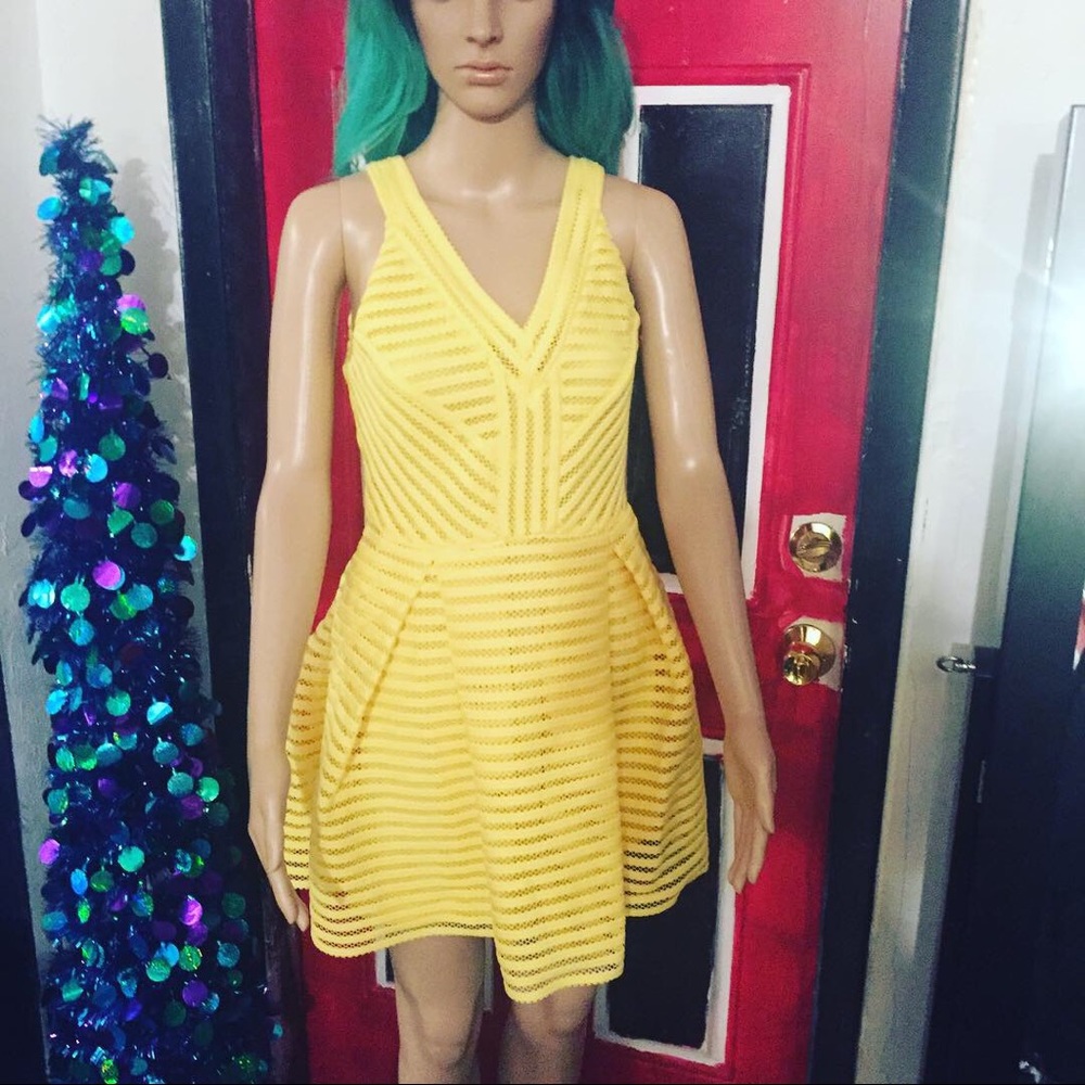Yellow dress